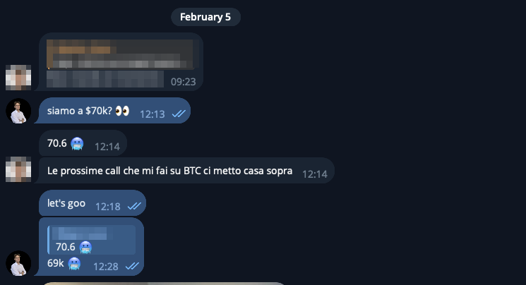 Chat with Luca about the BTC calls